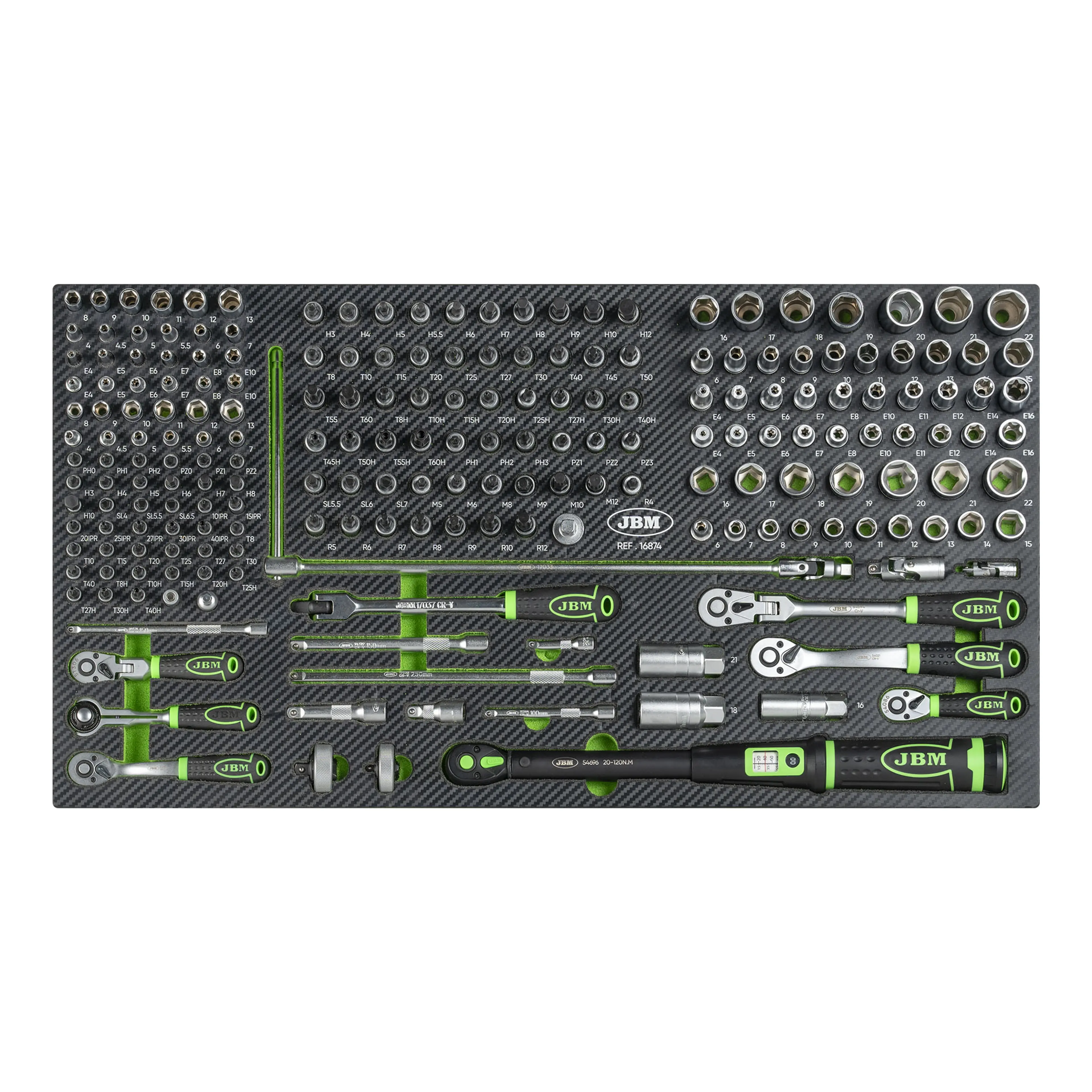 MÓDULO EVA DE VASOS DE 1/4" Y 3/8"