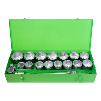 ESTUCHE METÁLICO CON 22 PIEZAS DE A