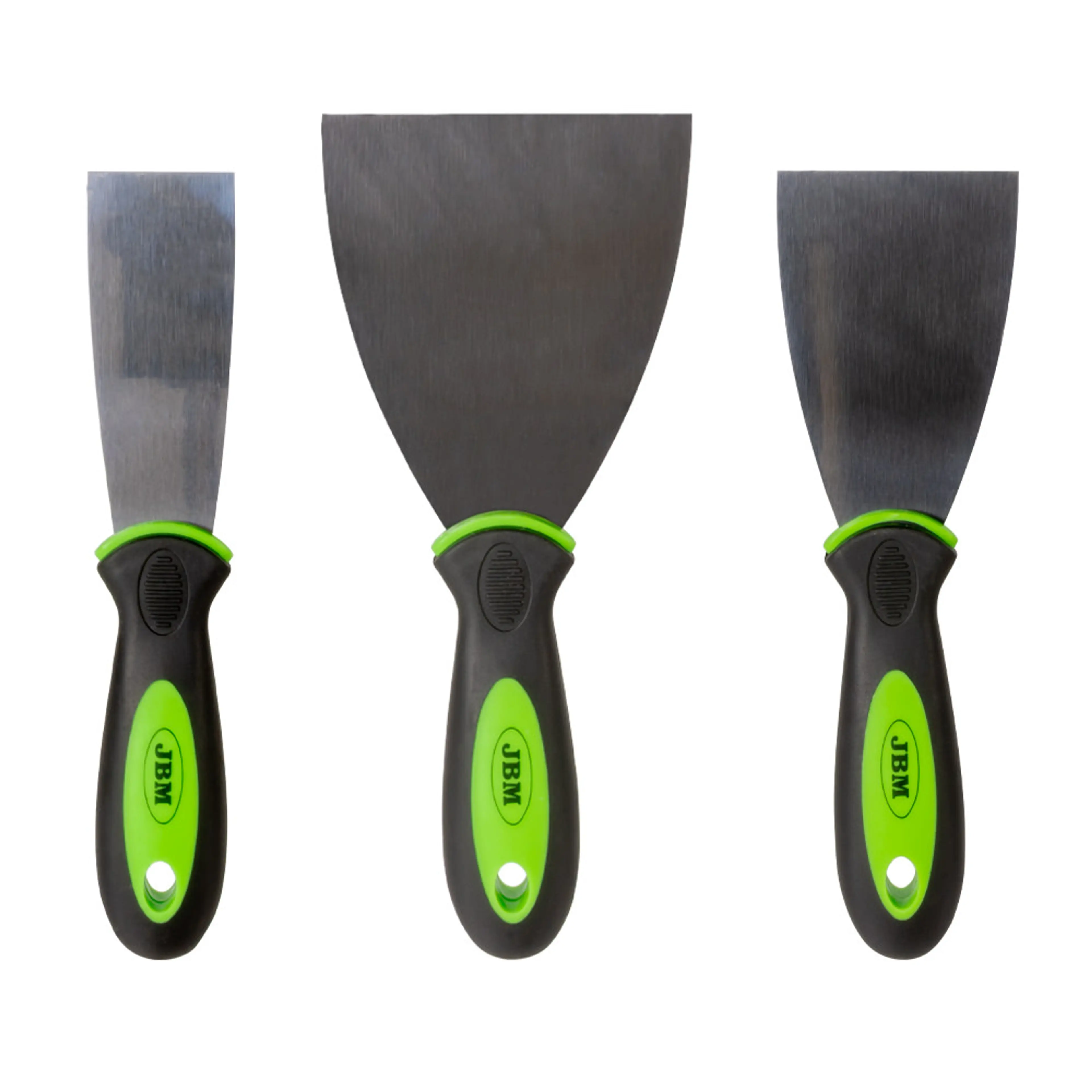 SET DE 3 ESPÁTULAS DE ACERO