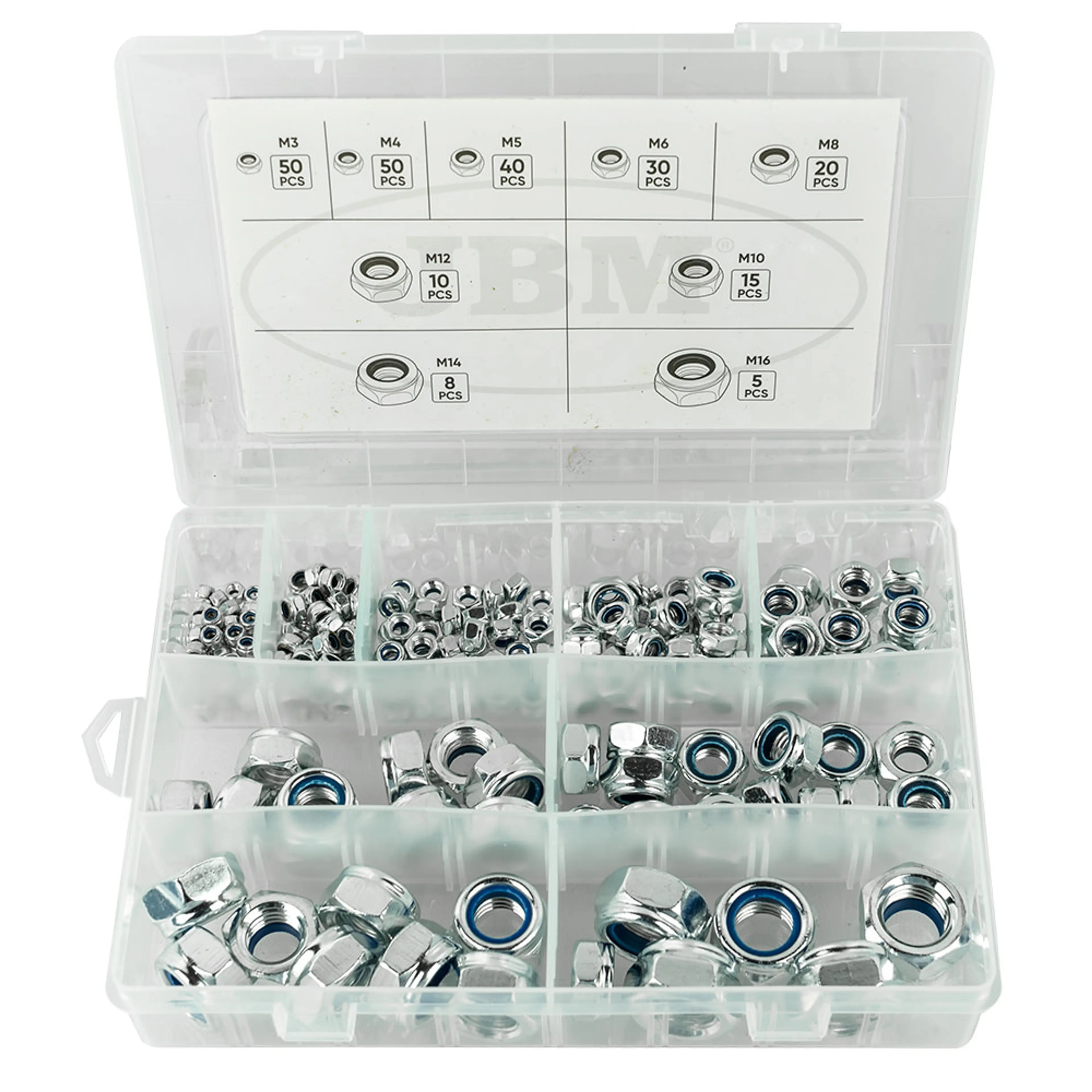 ESTUCHE DE TUERCAS AUTOBLOCANTES228