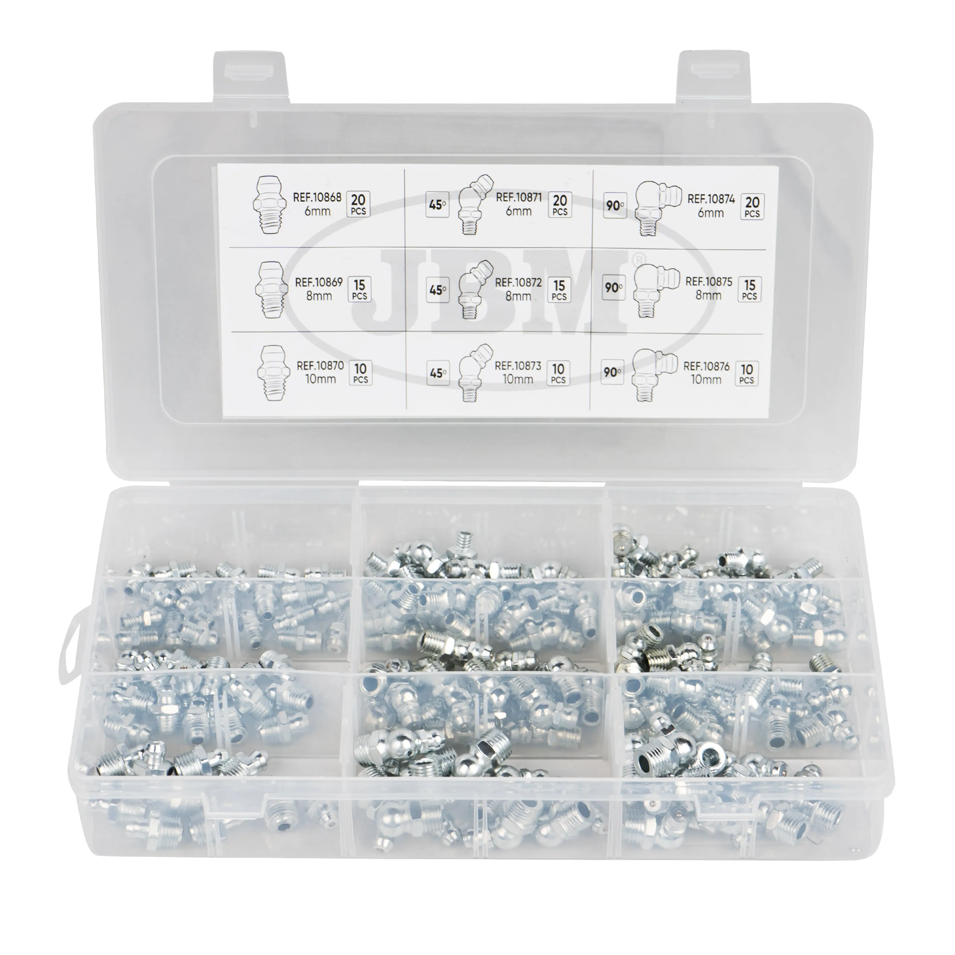 ESTUCHE DE ENGRASADOR 135 PIEZAS