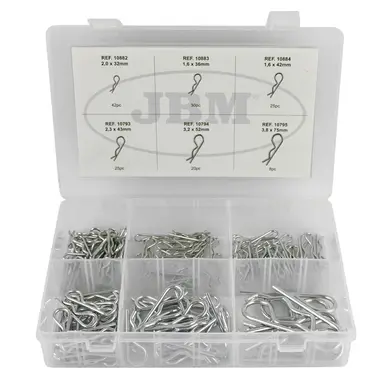 ESTUCHE CLIPS "R" 150 PIEZAS