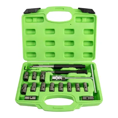 SET 17 PCS ESCARIADOR INYECTORES