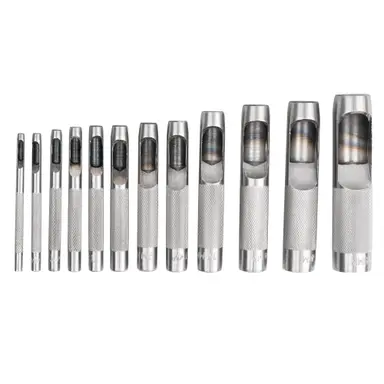 JUEGO DE 12 SACABOCADOS - MÉTRICO