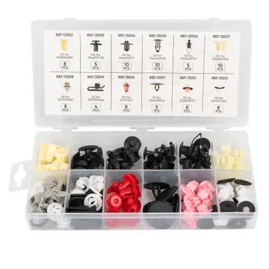 ESTUCHE DE CLIPS PLASTICOS TOYOTA/L
