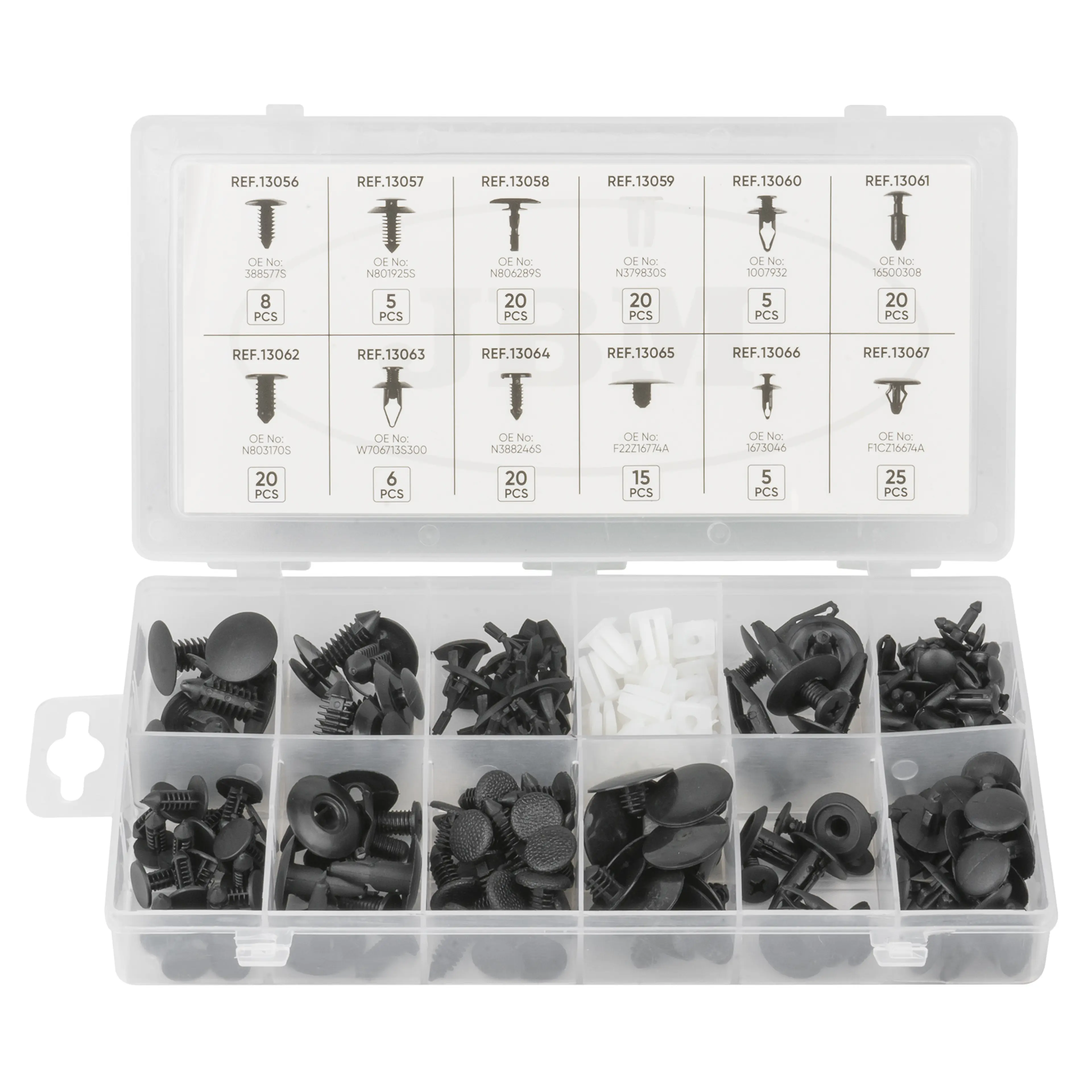 ESTUCHE 169 PZ REMACHES PLASTICO