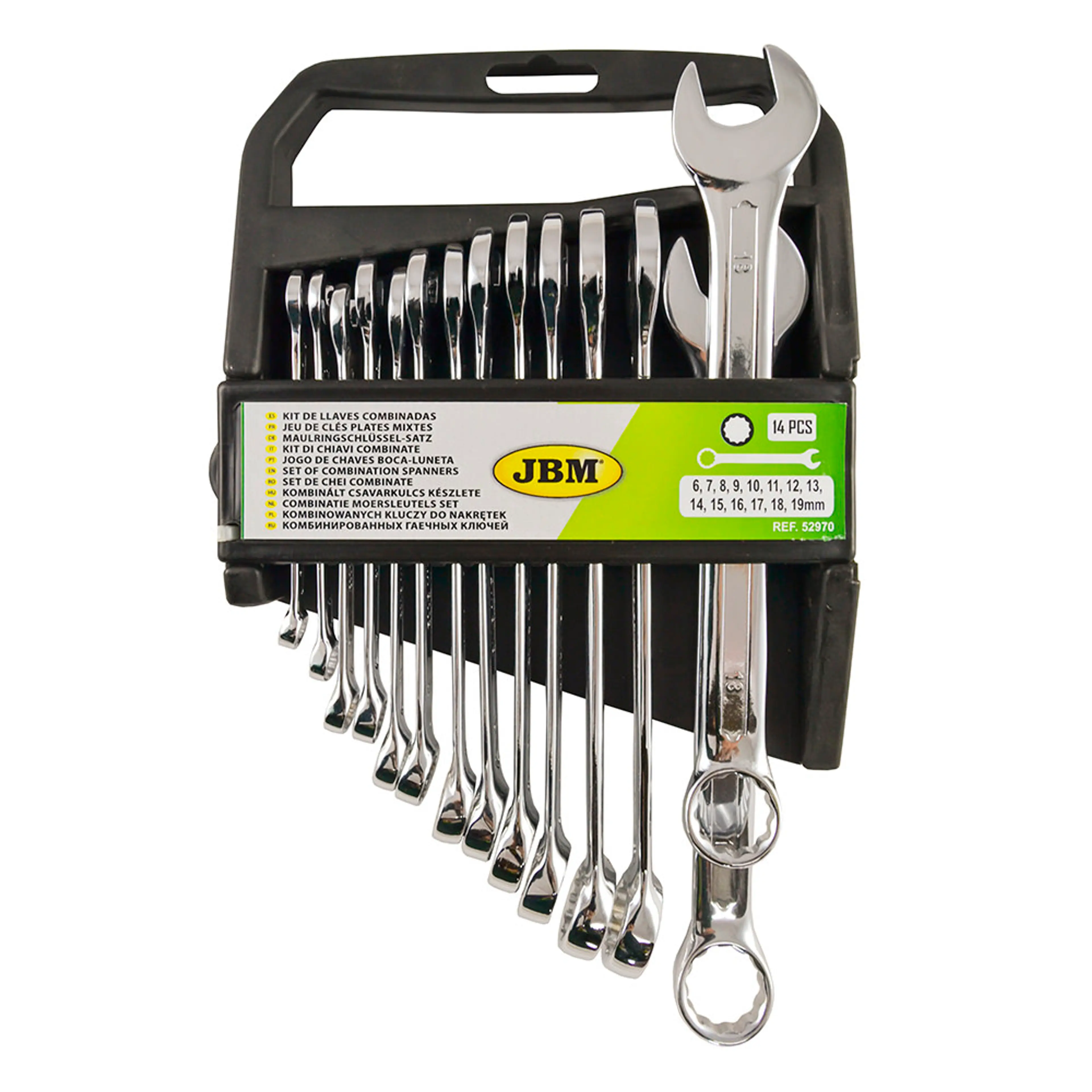 KIT DE 14 LLAVES COMBINADAS - ACABA