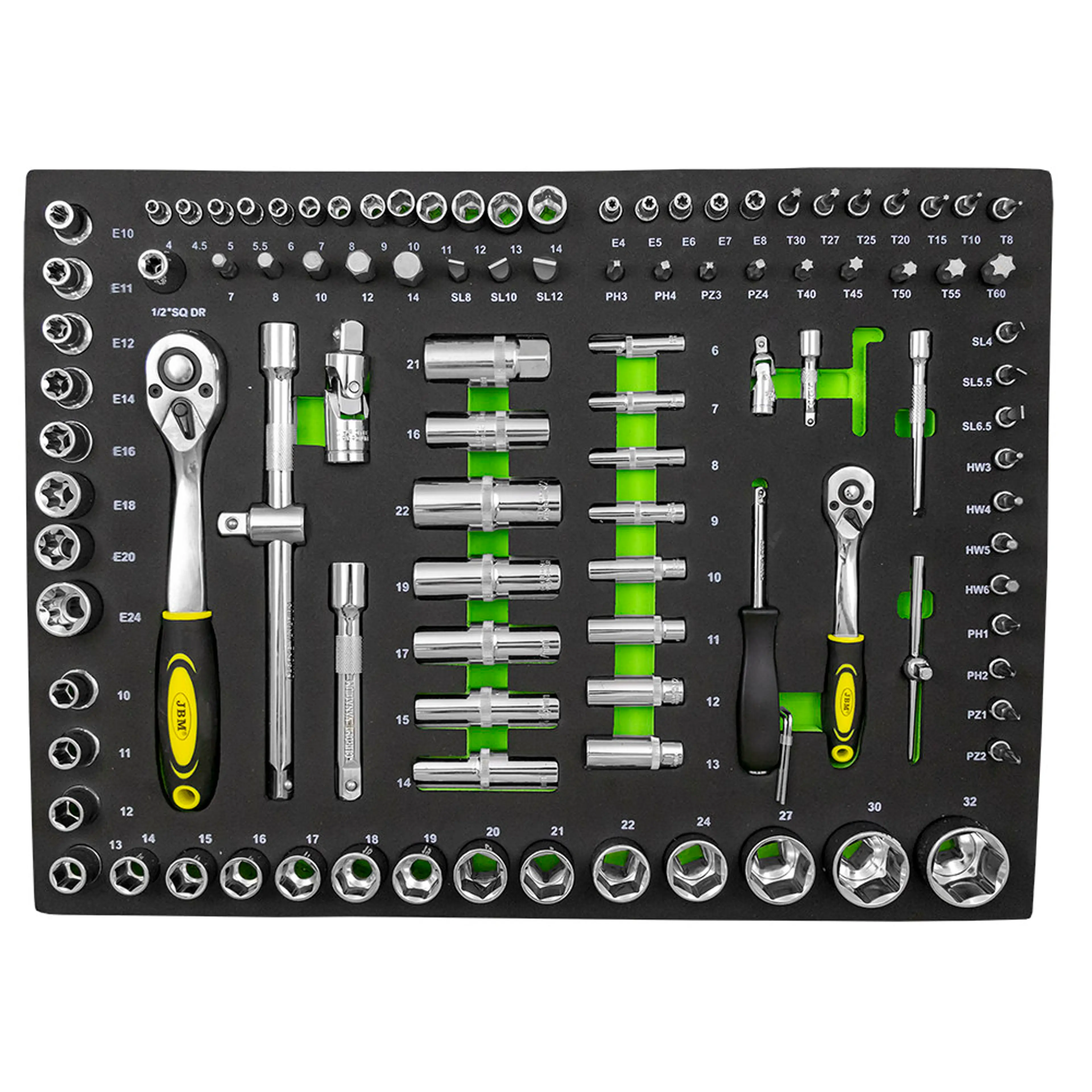 MÓDULO EVA 108 PIEZAS CON VASOS HEX