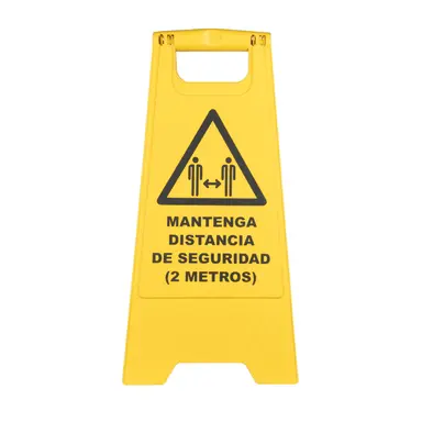 CABALLETE DE ADVERTENCIA - DISTANCI