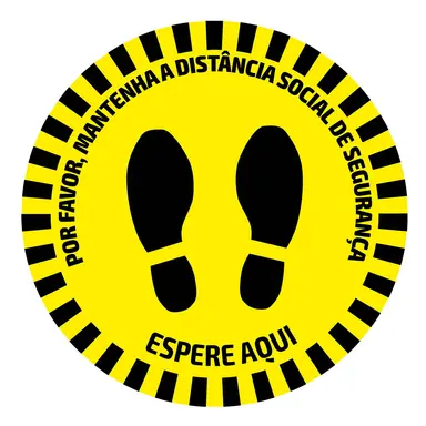 ETIQUETA ADHESIVA REDONDA DE SEÑALI