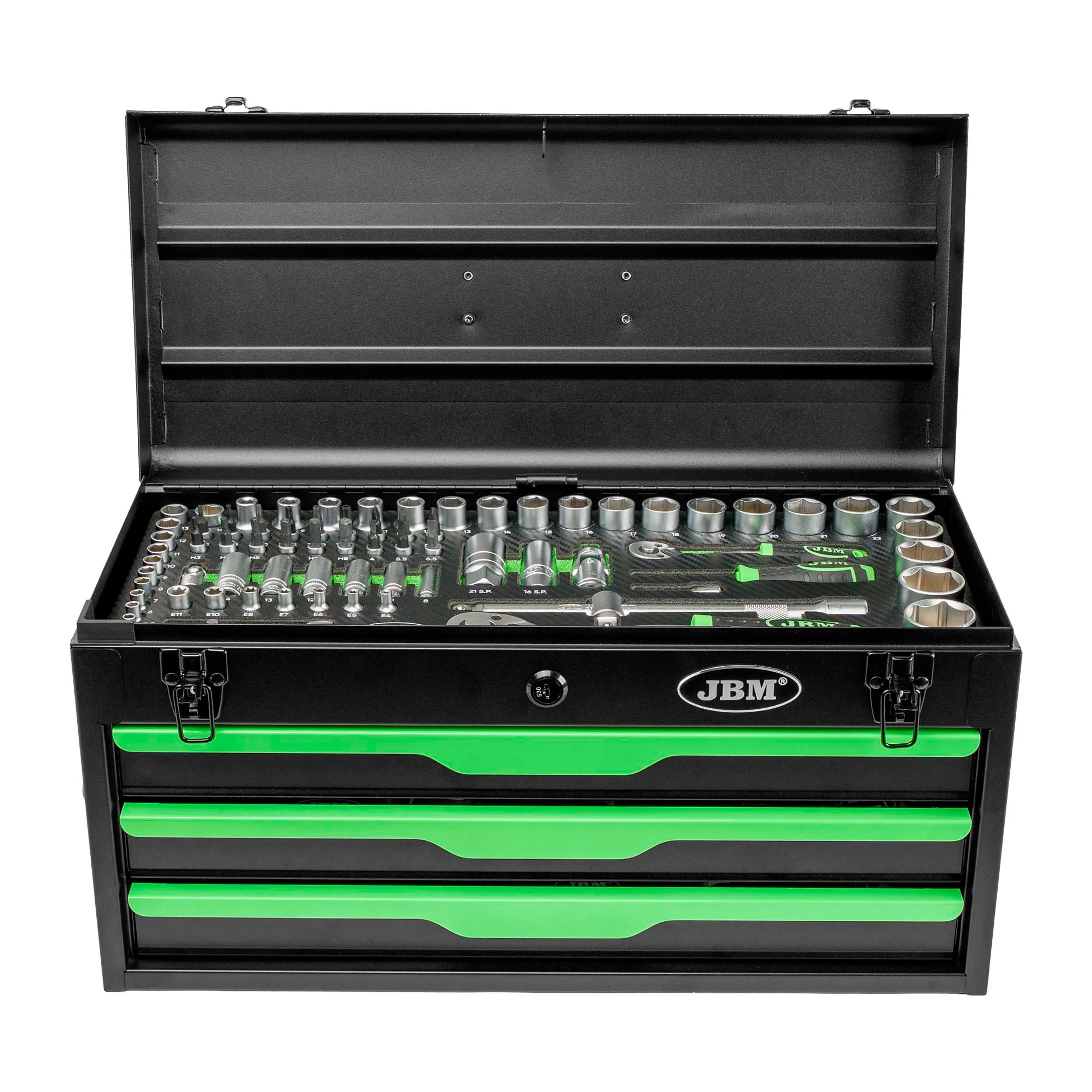 CAJA METÁLICA CON HERRAMIENTAS 143 