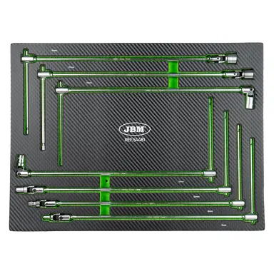 JUEGO DE 7 LLAVES DE VASO CON MANGO