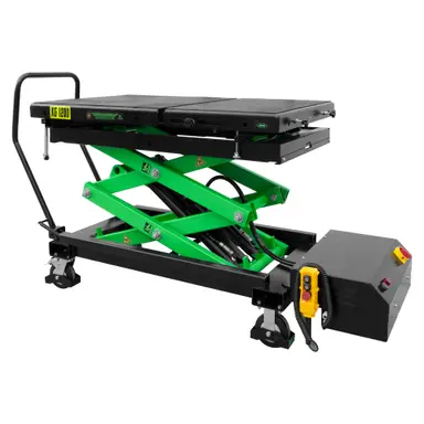 MESA HIDRÁULICA PARA BATERÍAS DE VE