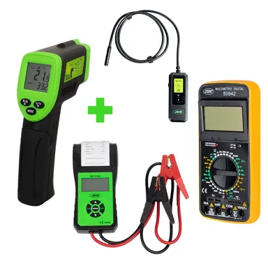 PROMO: TERMÓMETRO LÁSER 52162 + 537
