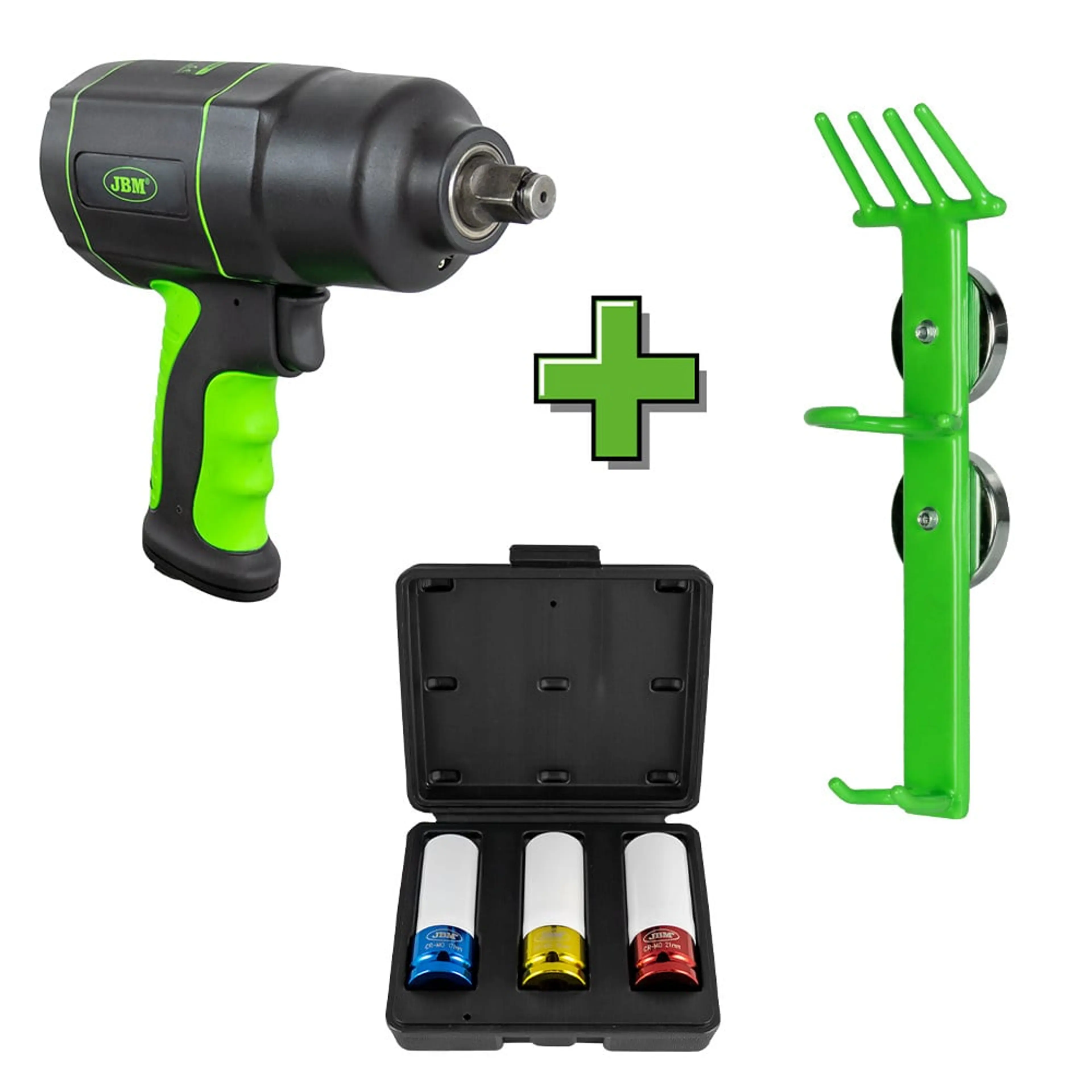 PISTOLA DE IMPACTO 1/2" 1200NM + 51