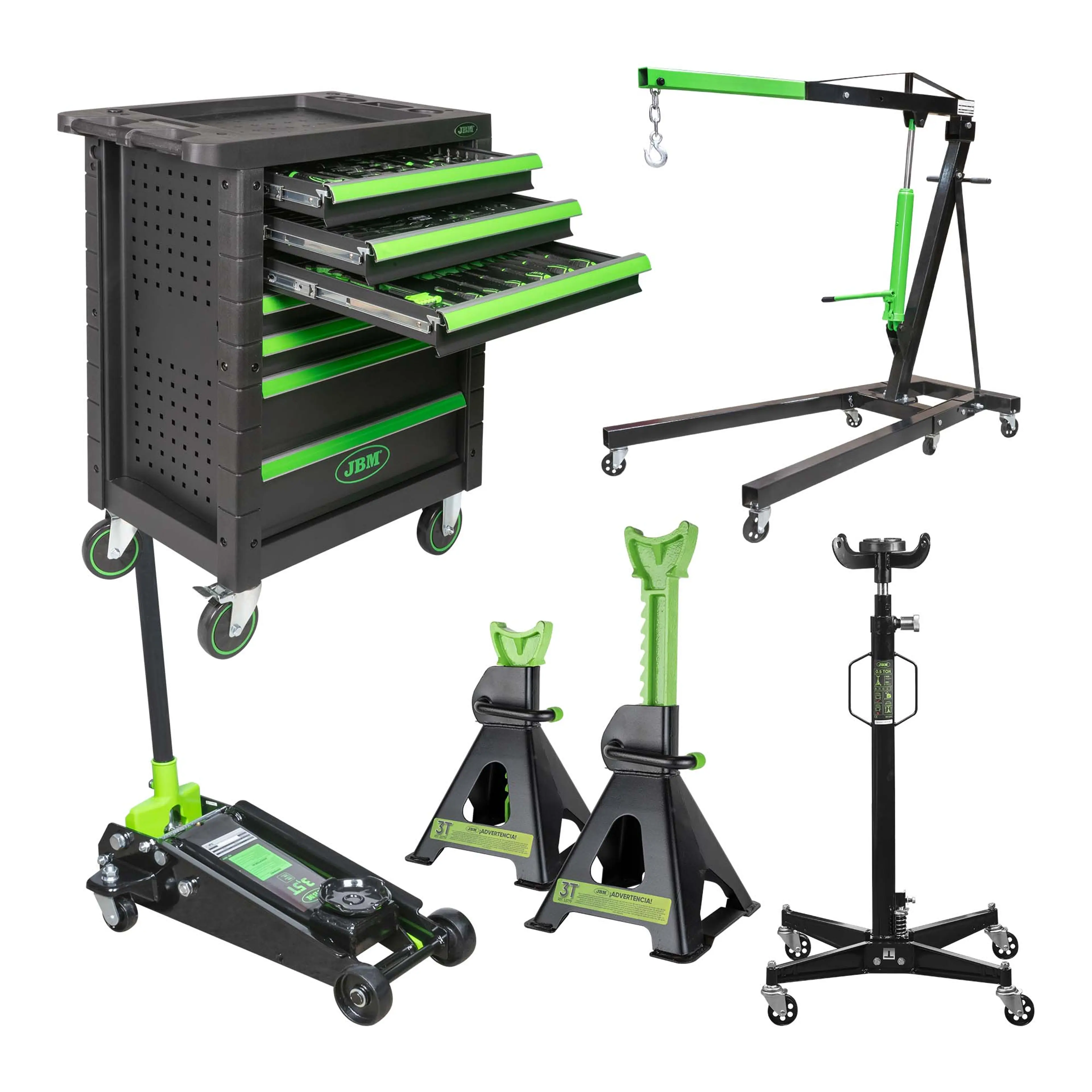 53904 CARRO VERDE +50831 GRÚA 2T+50