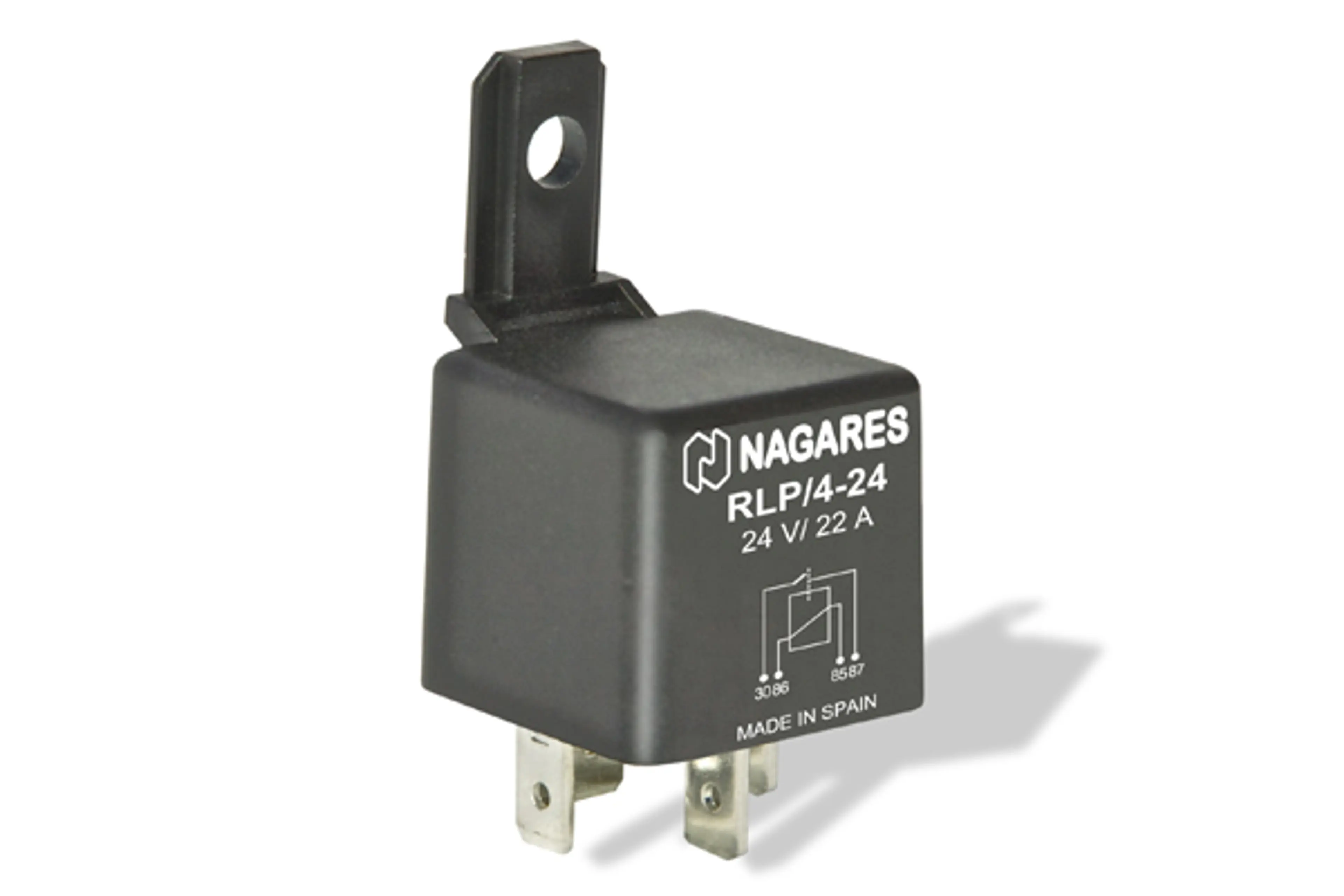 RELÉ INTERRUPTOR 22A. 24V. C/SOP. S