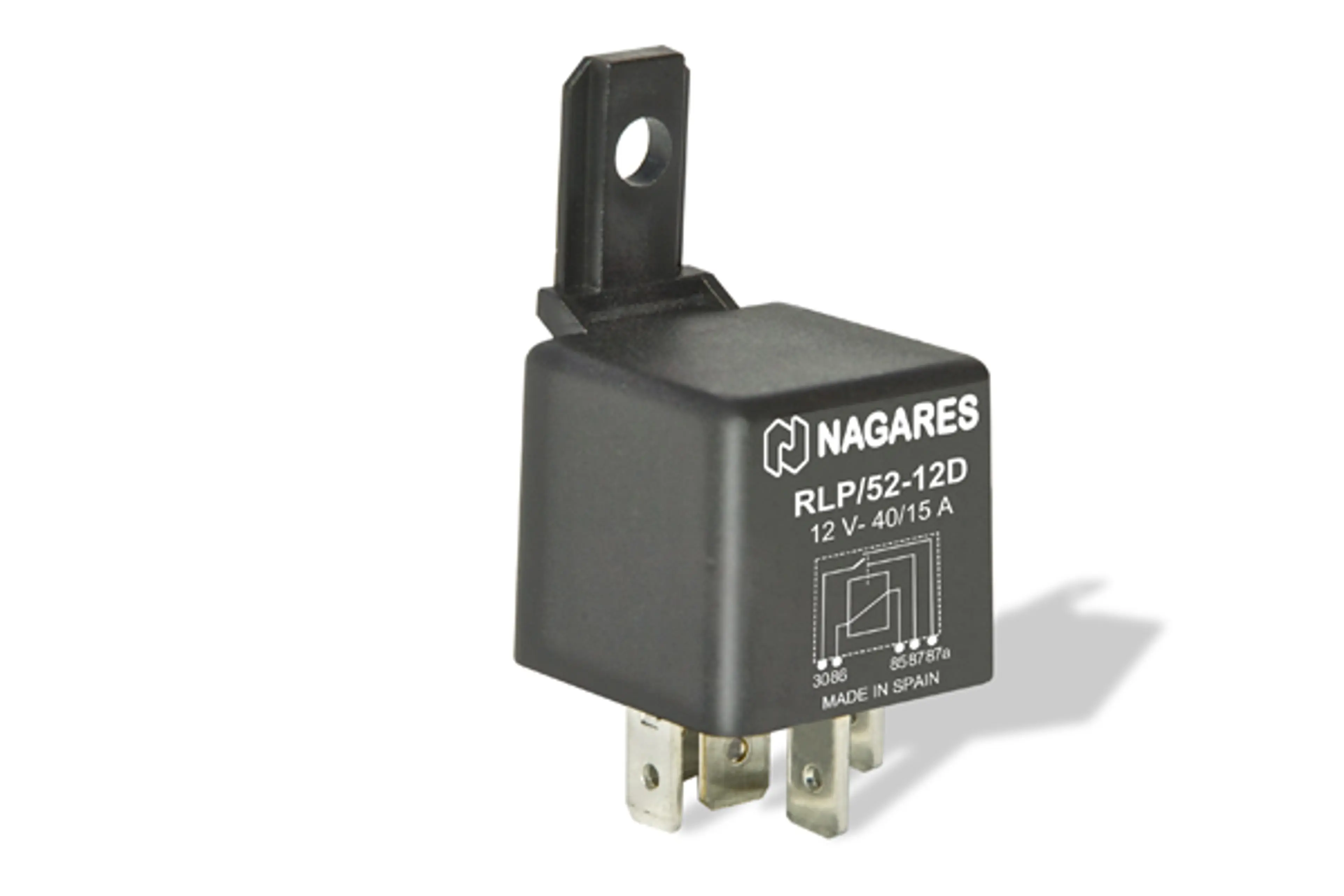 RELÉ C/RESIS INVER 24V 87A