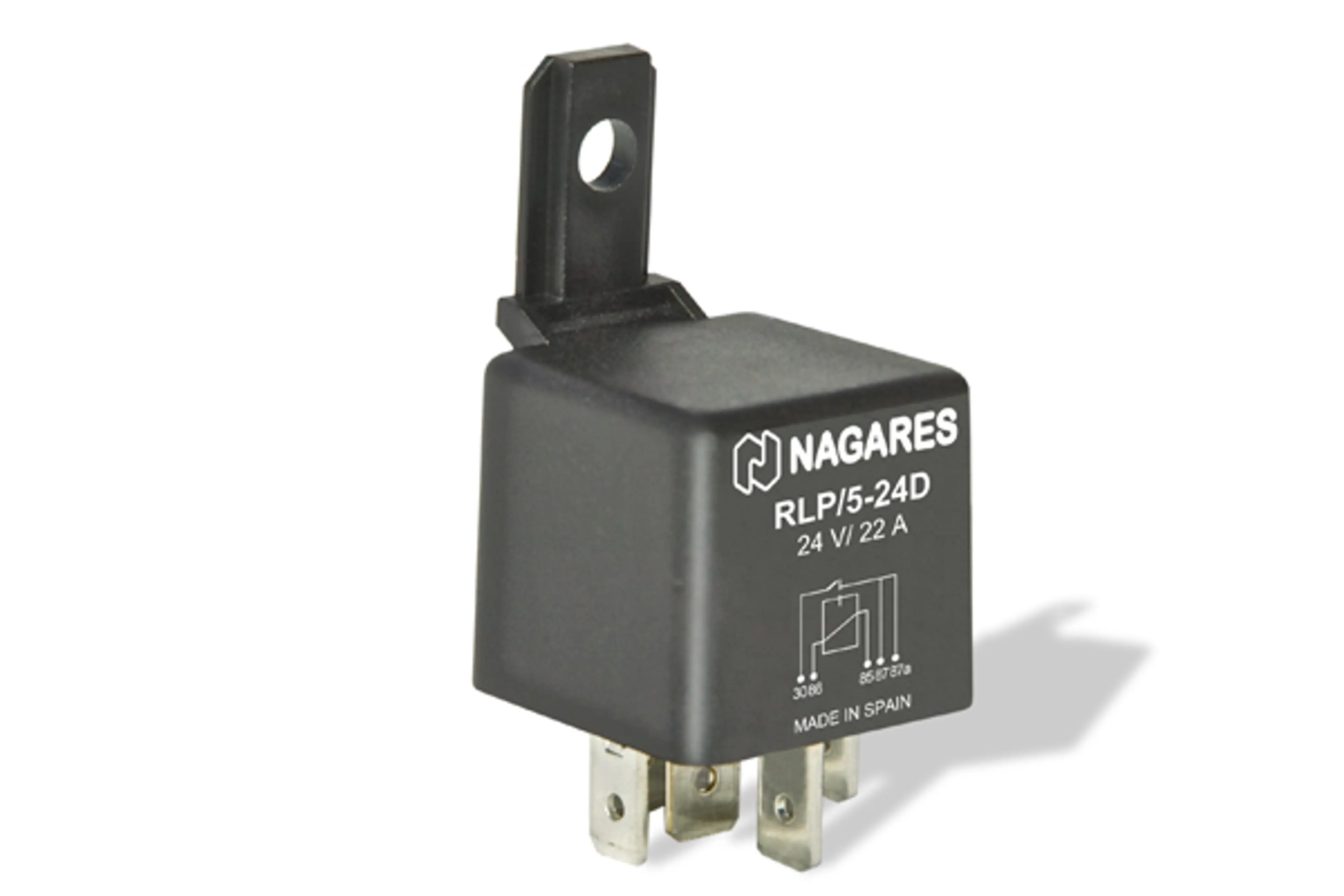 RELÉ INTERRUPTOR DOBLE SALIDA 22A. 