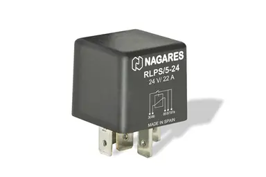 RELÉ INTERRUPTOR DOBLE SALIDA 22A. 