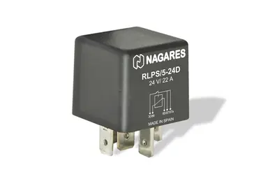 RELÉ INTERRUPTOR DOBLE SALIDA 22A. 